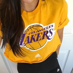 lakers custom t shirt